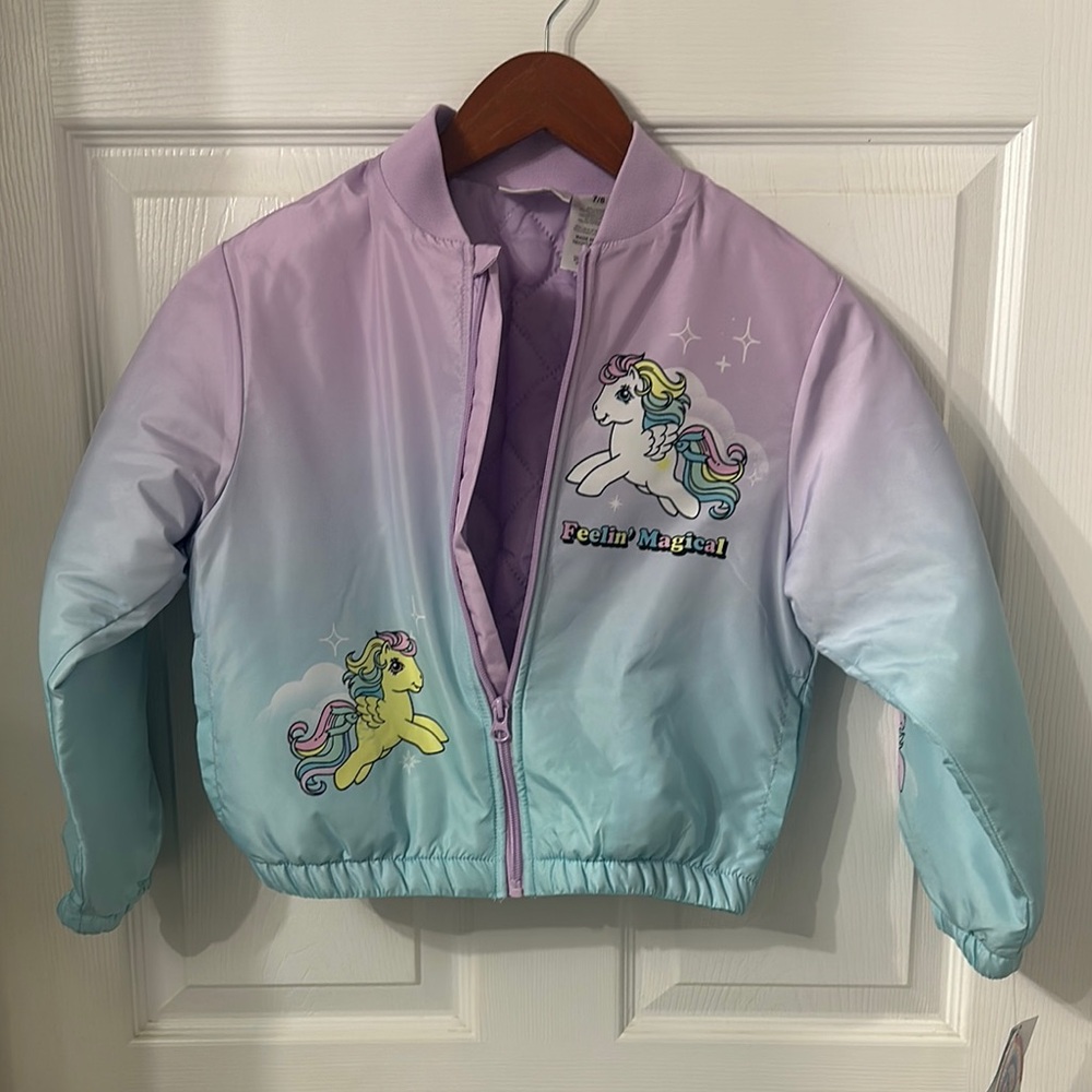 My Little Pony-Pastel Unicorn Bomber Jacket